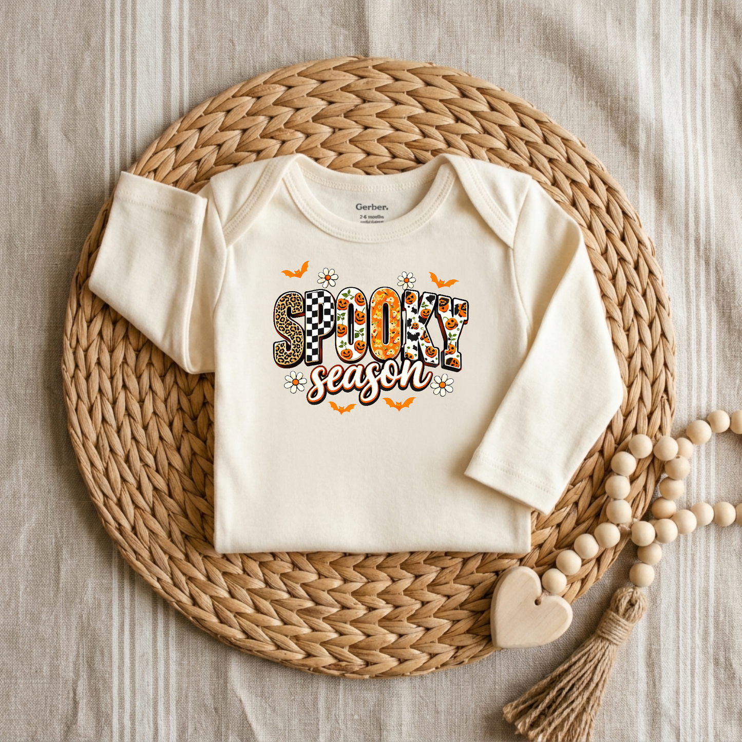 Spooky Season Baby Onesie – Trendy Halloween Bodysuit
