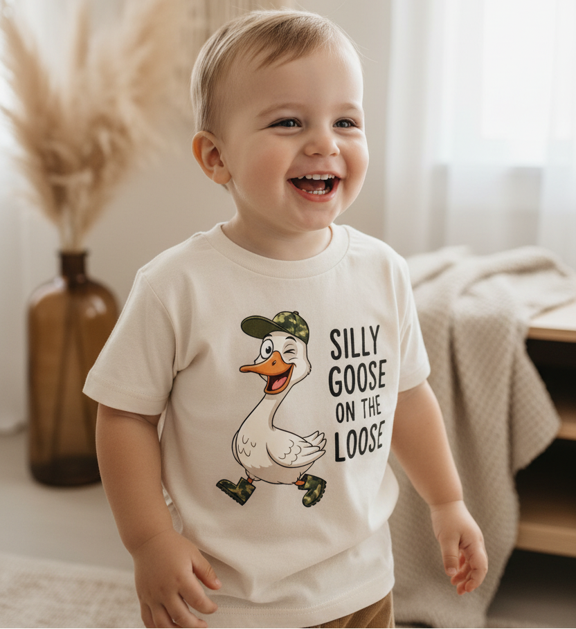 Silly Goose on the Loose Toddler Shirt