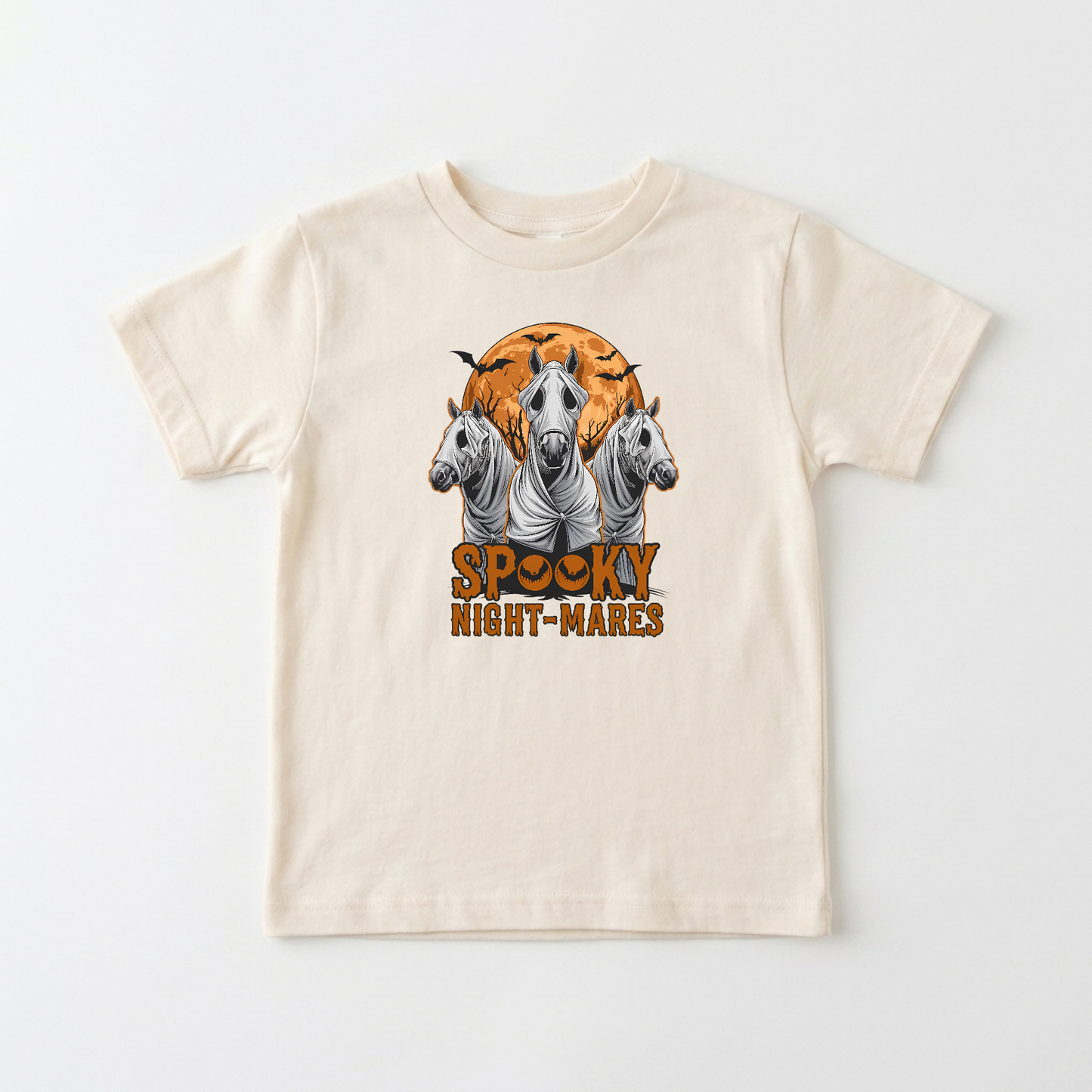 Spooky Night-Mares Toddler Shirt – Halloween Horse Tee
