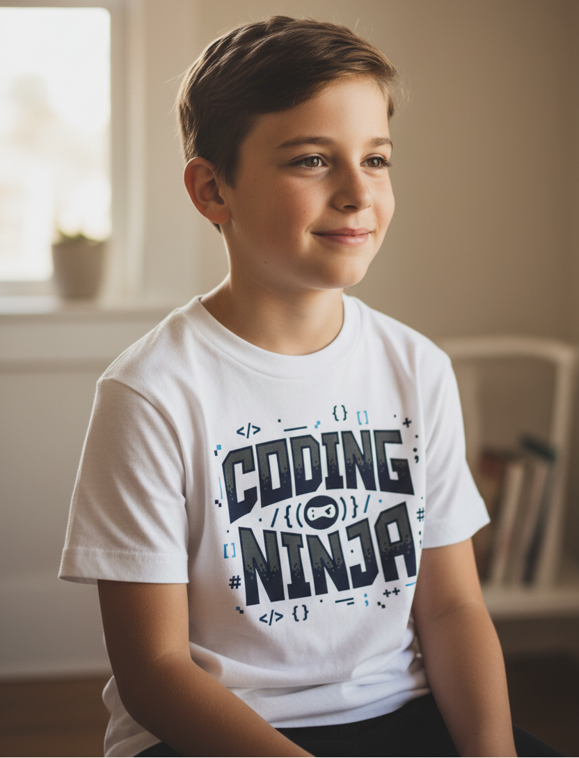 Coding Ninja Youth Shirt