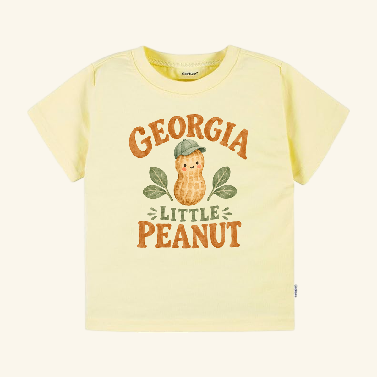 Georgia Little Peanut Toddler Shirt – Cute Peach State Tee