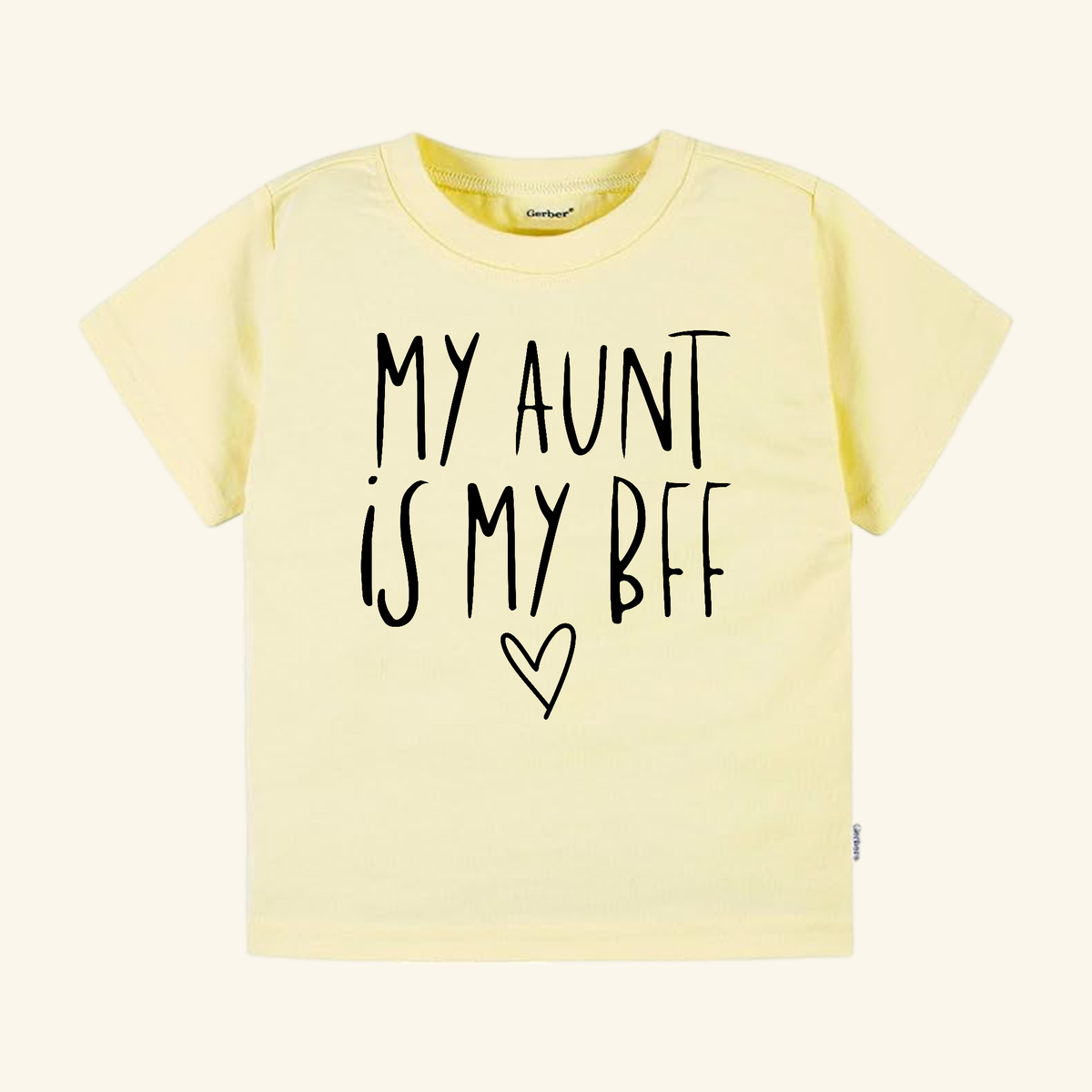 Aunt Toddler Shirt – My Aunt Is My BFF Tee