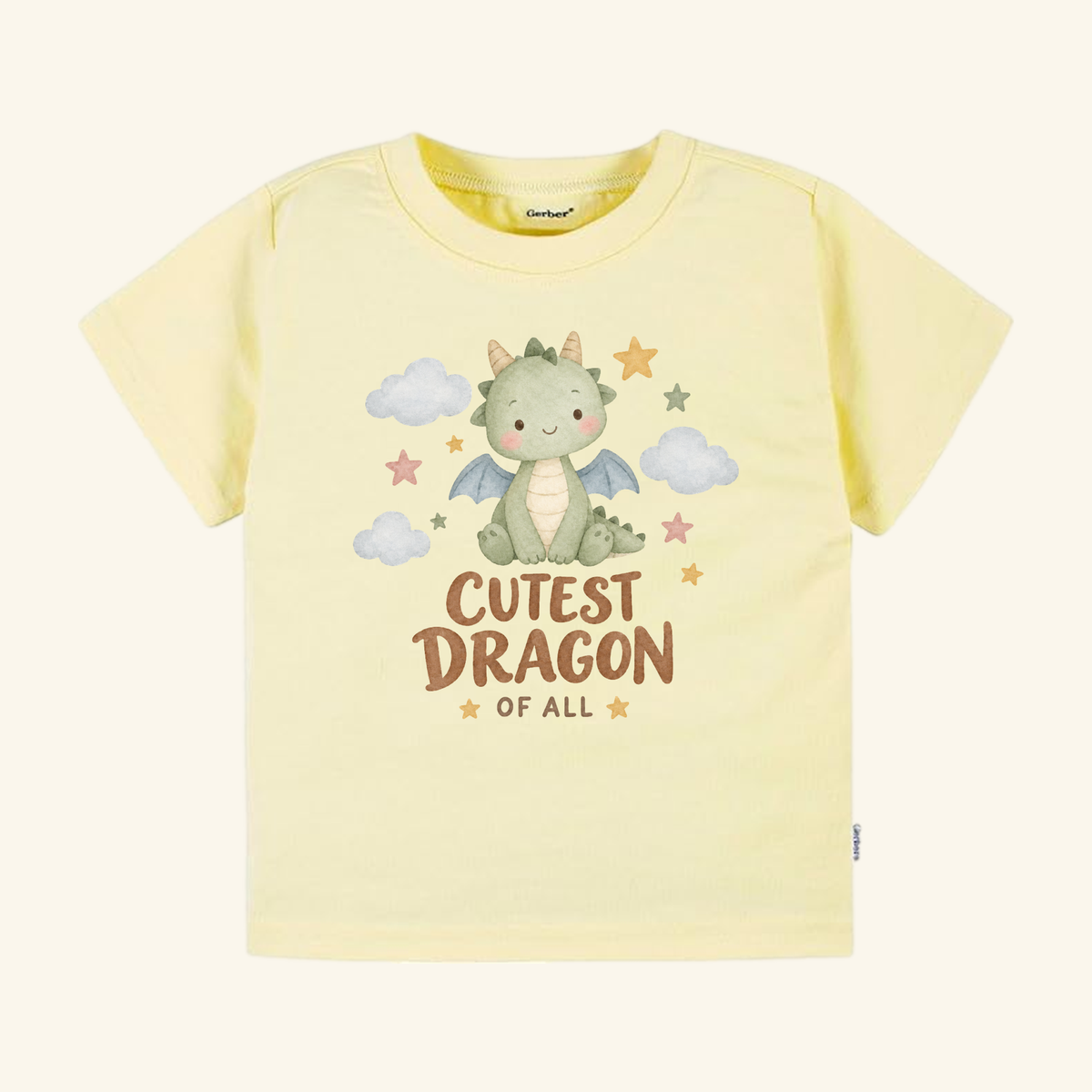Cutest Dragon of All Toddler Shirt – Cute Baby Dragon Tee