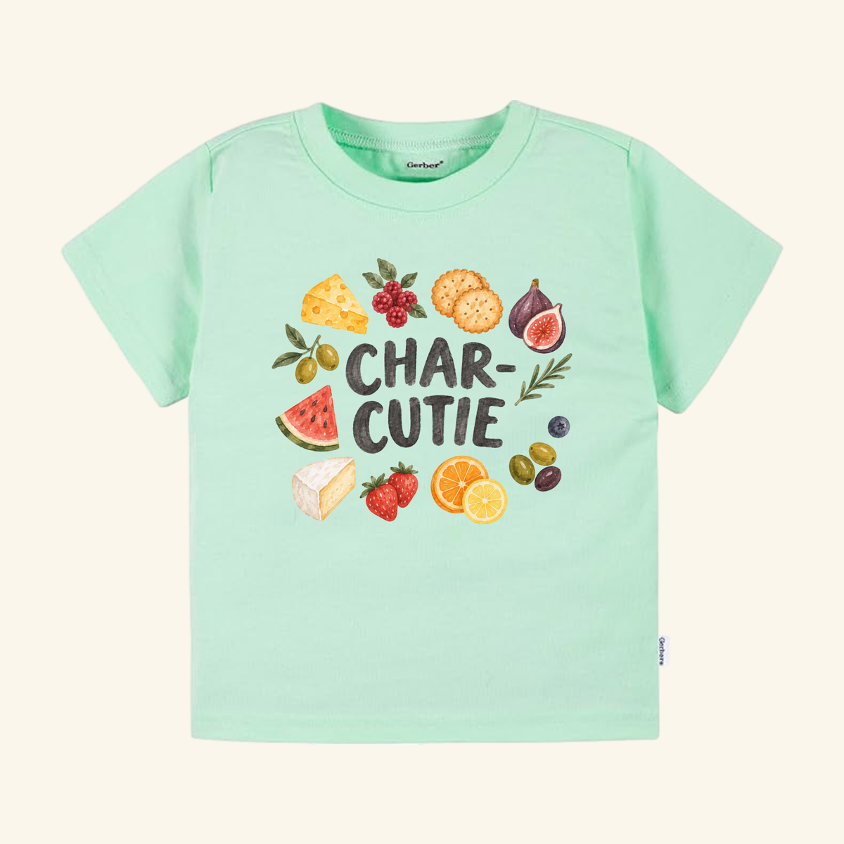 Char-Cutie Toddler Shirt – Funny Charcuterie Board Tee