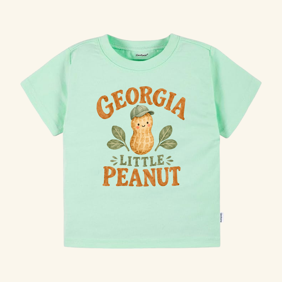 Georgia Little Peanut Toddler Shirt – Cute Peach State Tee