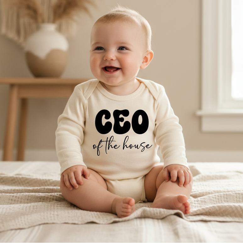CEO of the House Tee – Baby, Toddler & Youth Funny Shirt
