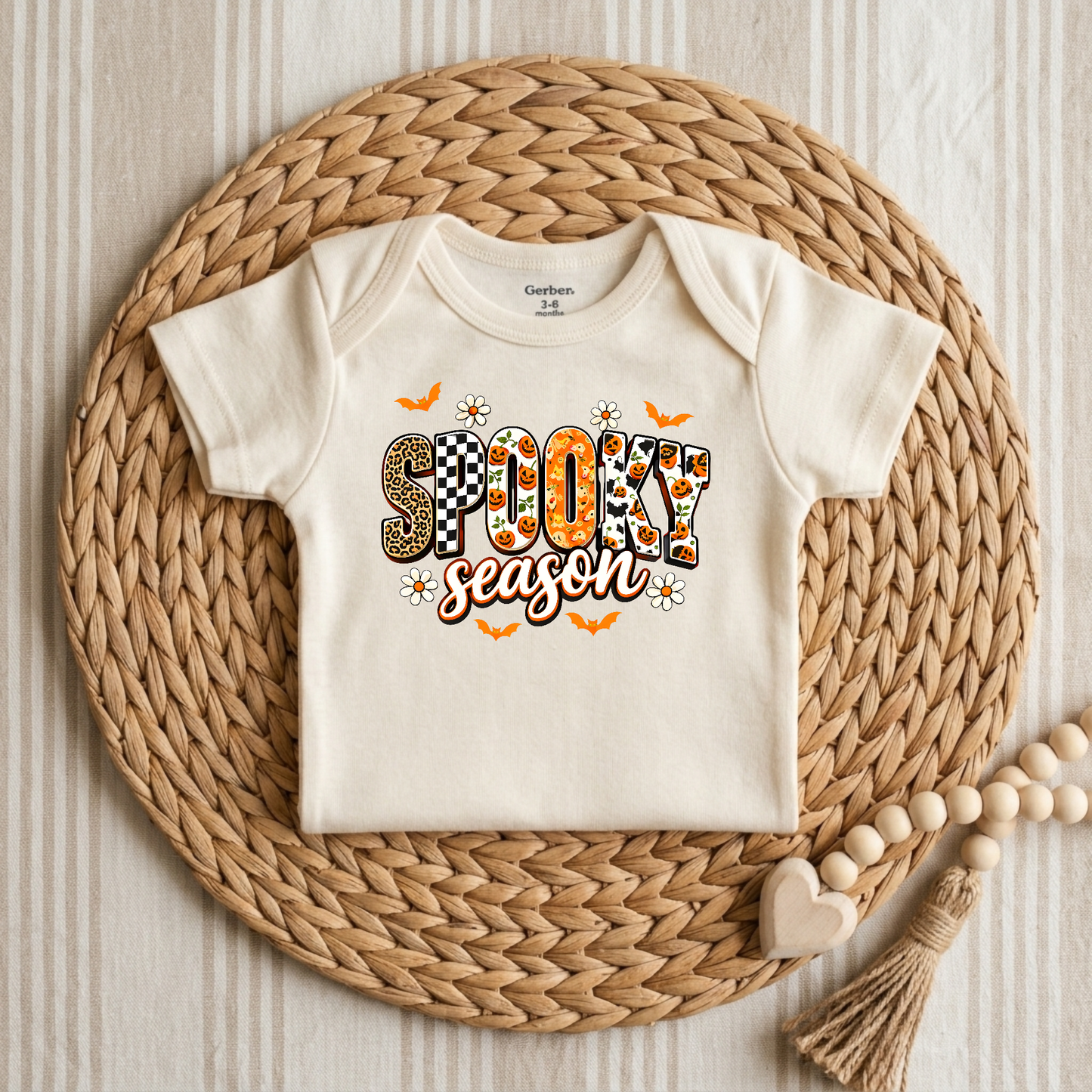 Spooky Season Baby Onesie – Trendy Halloween Bodysuit