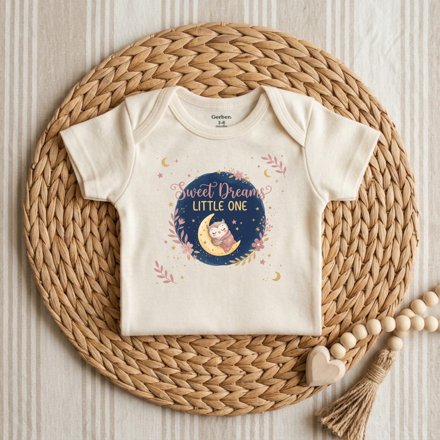 Sweet Dreams Little One Baby Onesie
