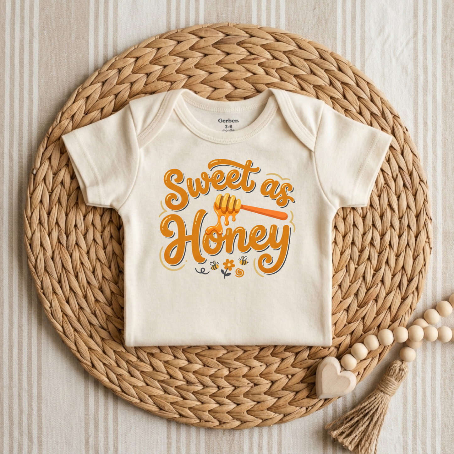Sweet as Honey Baby Onesie