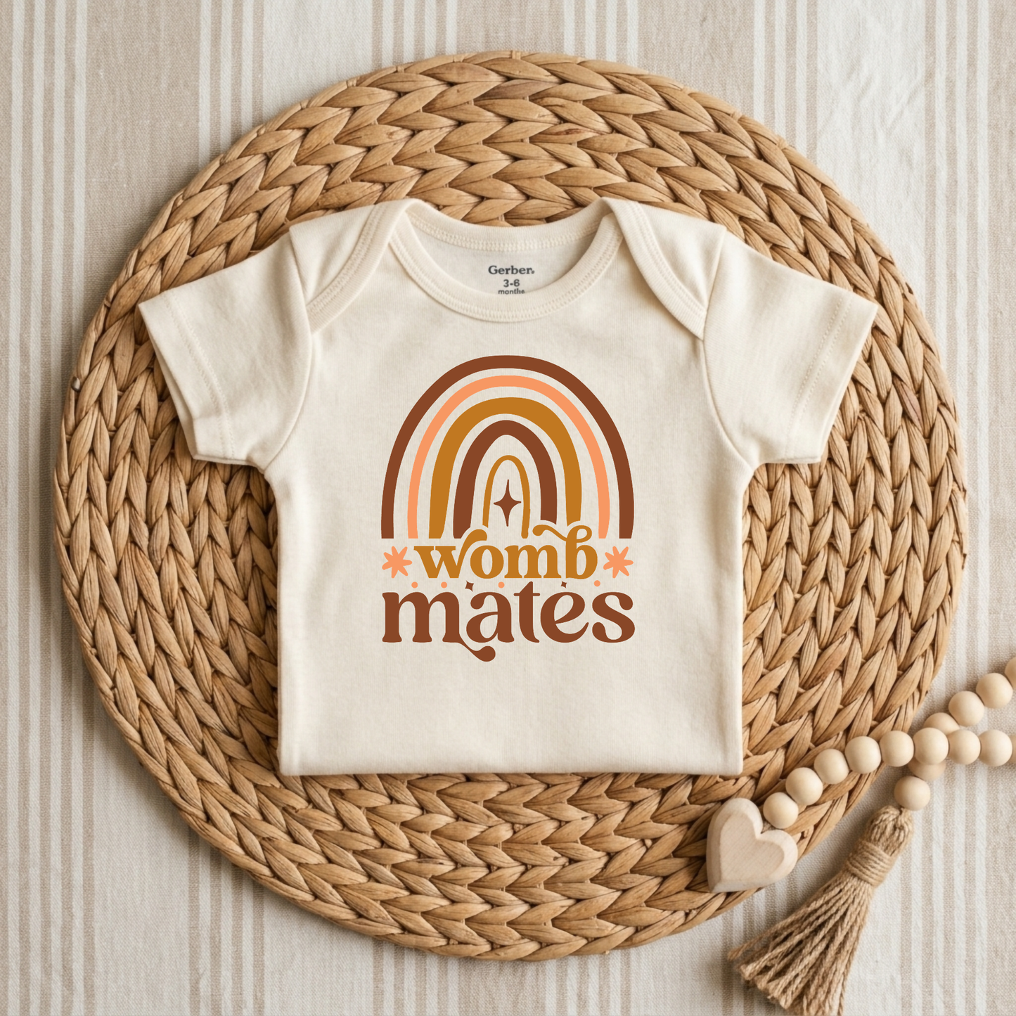 Womb Mates Baby Onesie Set