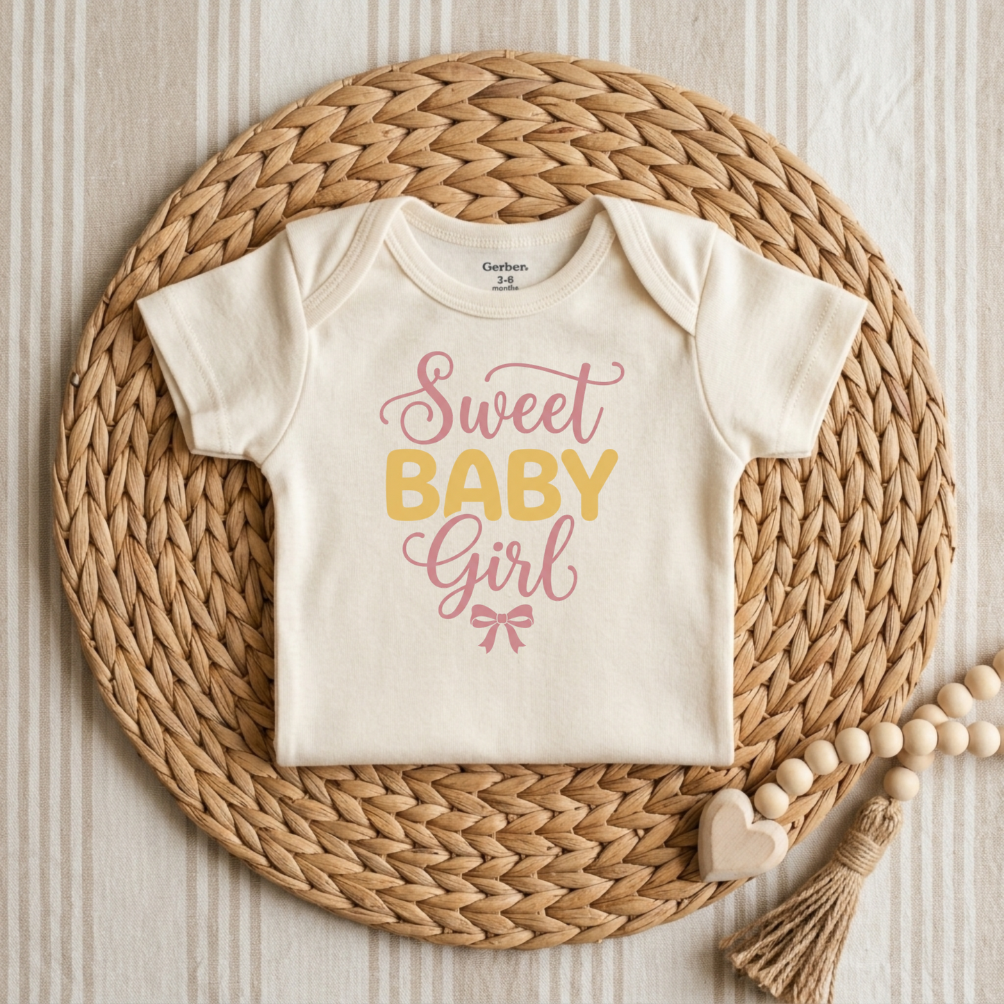 Sweet Baby Girl Baby Onesie