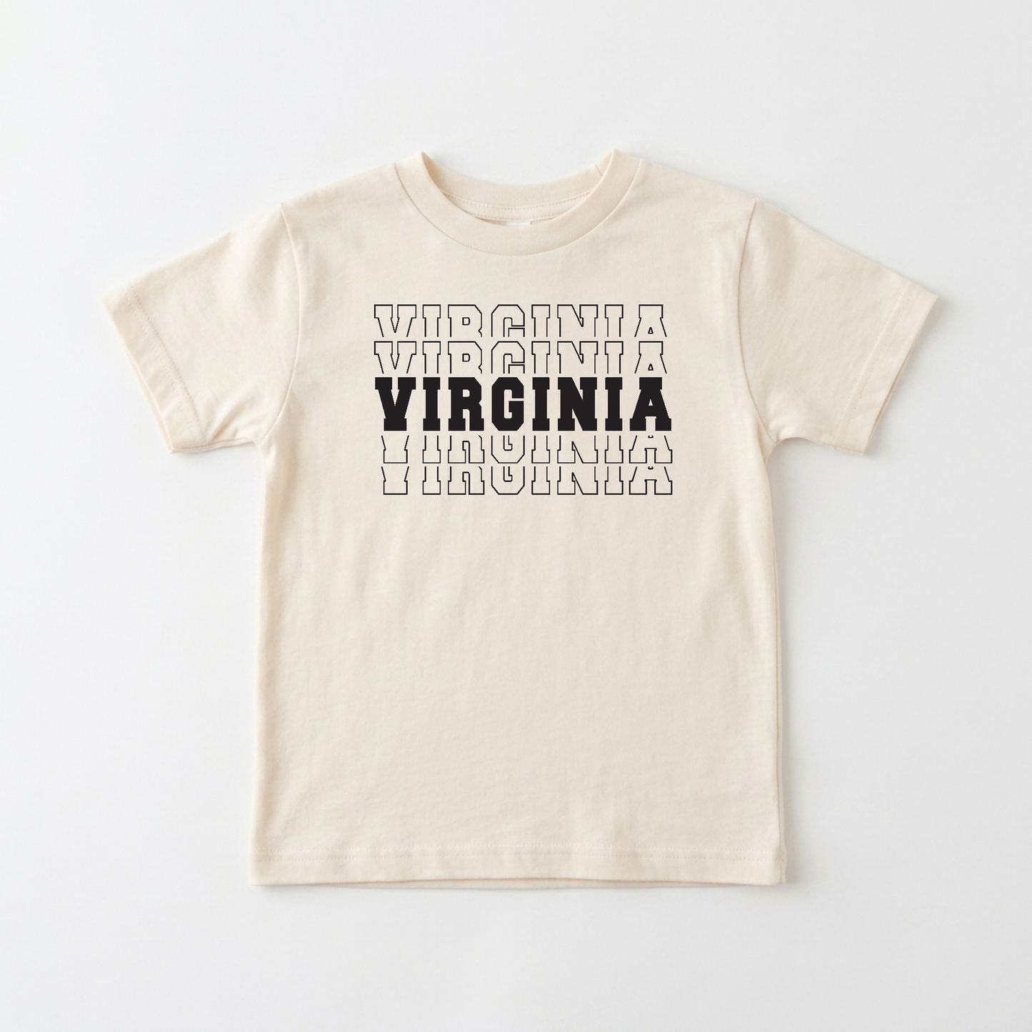 Virginia Varsity Toddler Shirt – Kids State Pride Tee