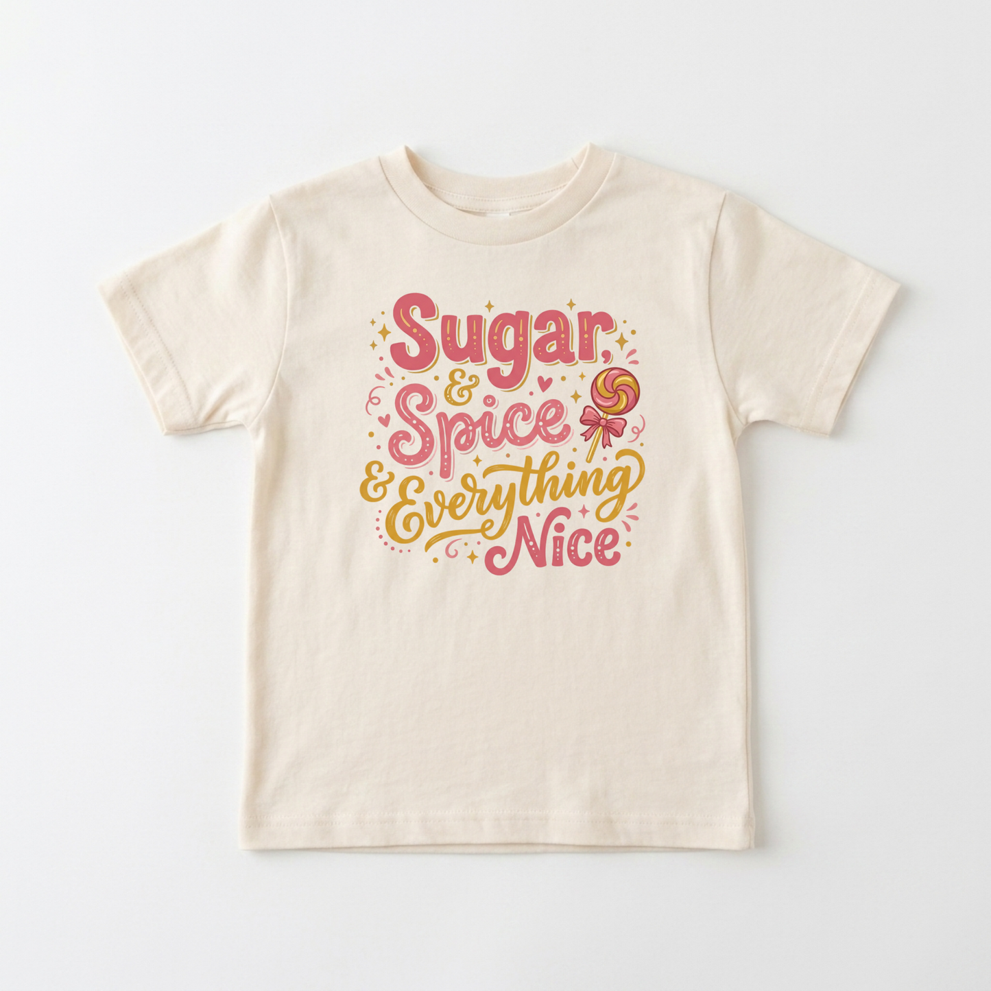 Sugar and Spice Toddler Girls Shirt