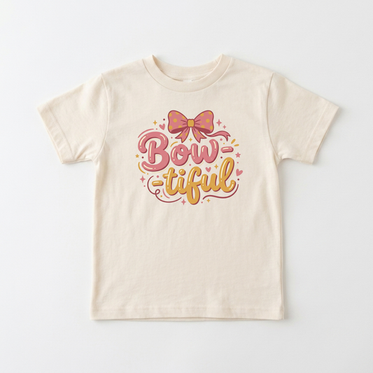 Bow-tiful Toddler Girls Shirt