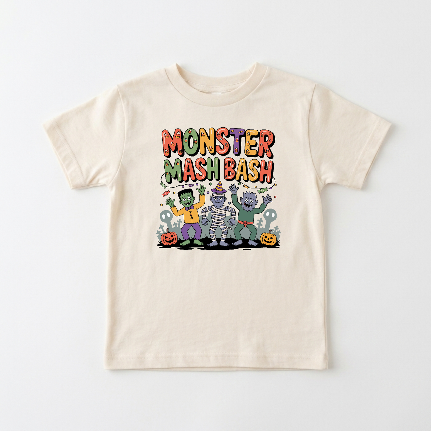 Monster Mash Bash Halloween Toddler Shirt