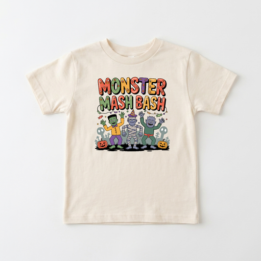 Monster Mash Bash Halloween Toddler Shirt
