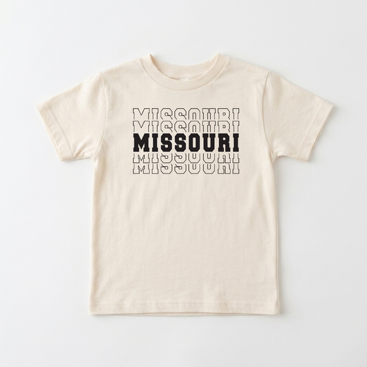 Missouri Varsity Kids Shirt – State Pride Tee