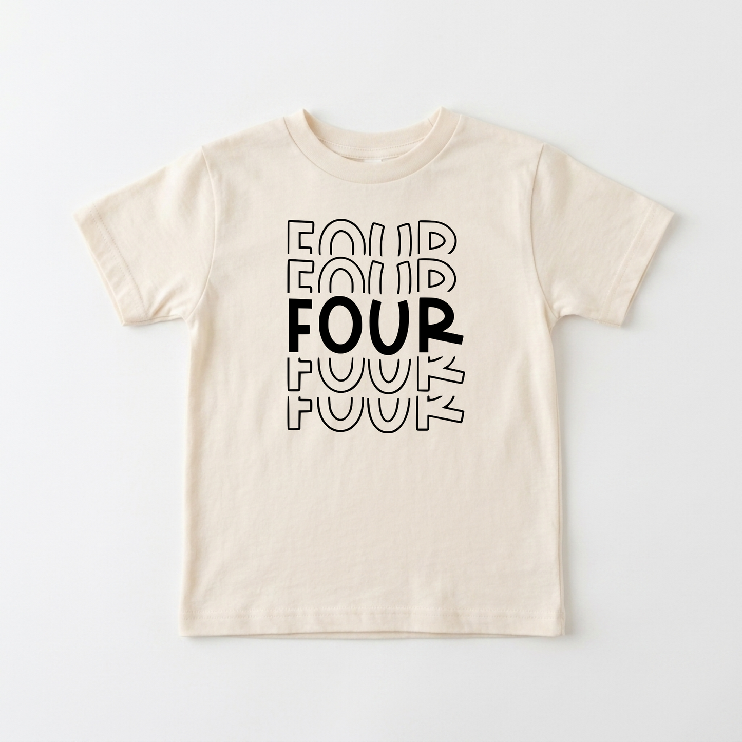 Four Birthday Kids Shirt – 4th Birthday Tee