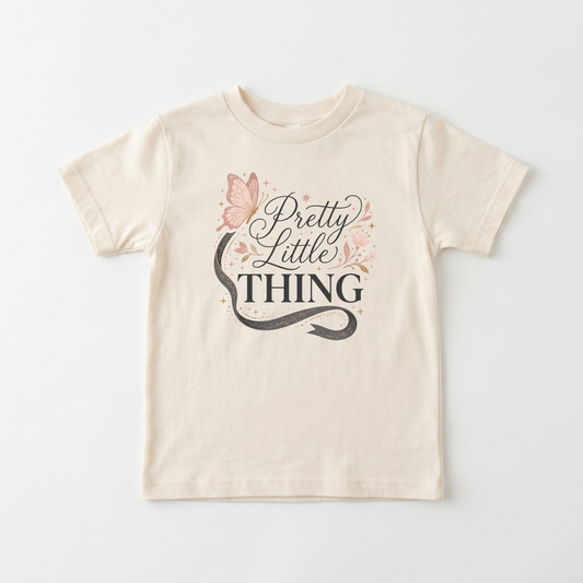 Pretty Little Thing Toddler Girls Shirt