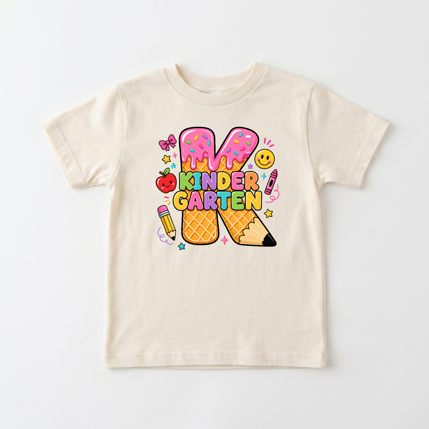 Kindergarten Youth Girls Shirt – Ice Cream K Tee