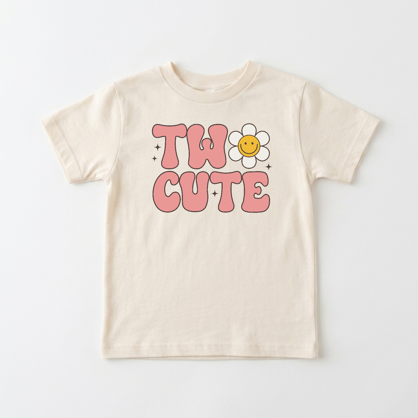 Two Cute 2nd Birthday Toddler Girls Shirt