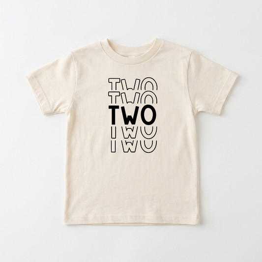 Two Birthday Toddler Shirt – 2nd Birthday Tee