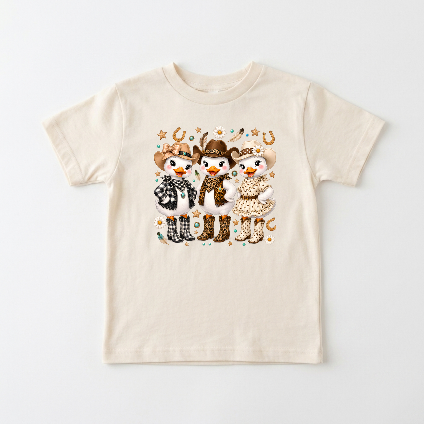Cowgirl Duck Trio Kids Shirt – Country Girls Tee