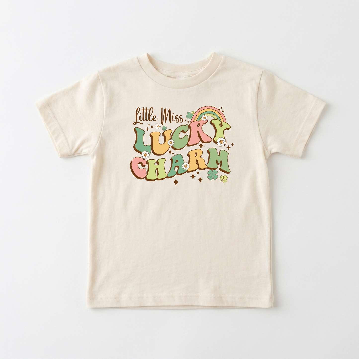 Little Miss Lucky Charm Toddler Girls Shirt – St. Patrick's Day Tee