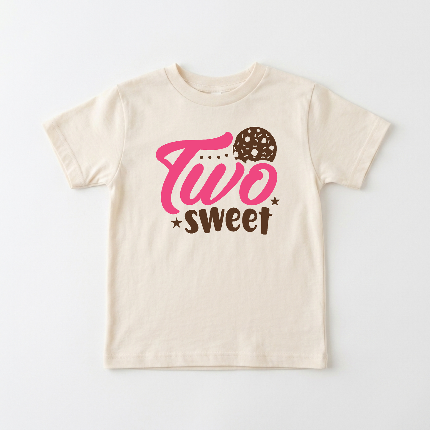 Two Sweet Toddler Shirt – Cookie 2nd Birthday Tee