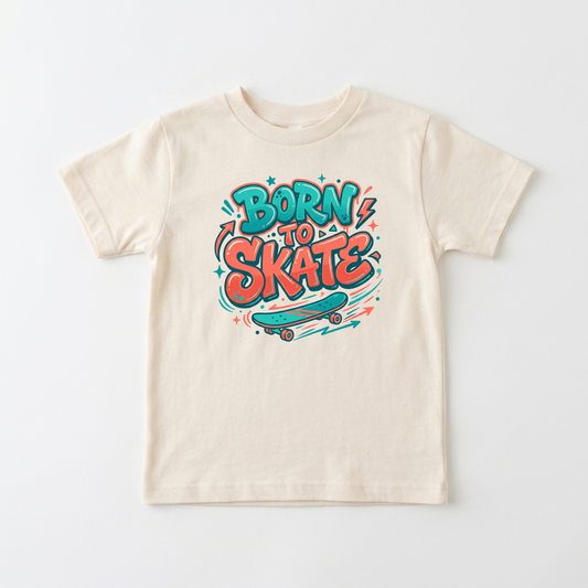 Born to Skate Boys Shirt