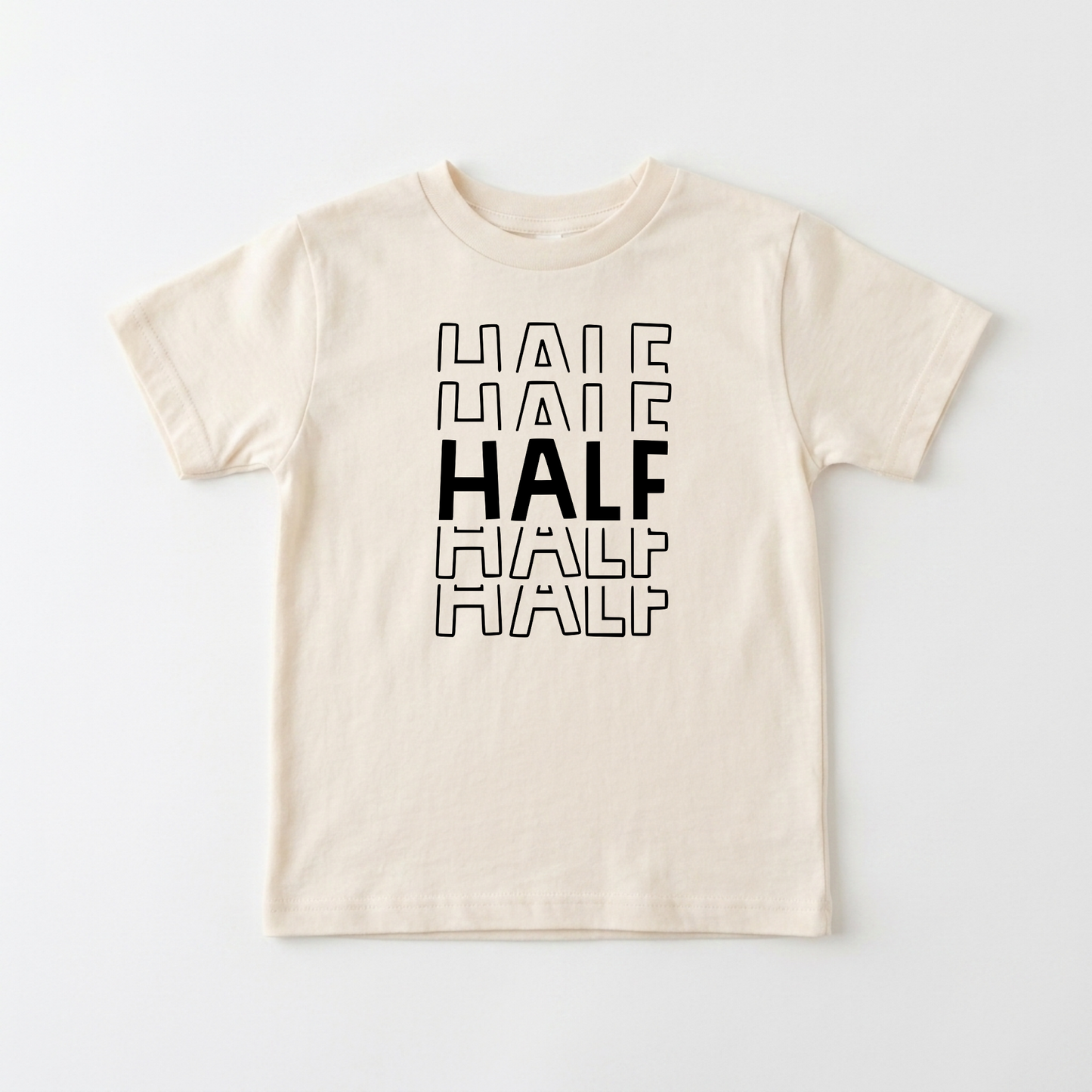 Half Birthday Kids Shirt – 6 Month Milestone Tee