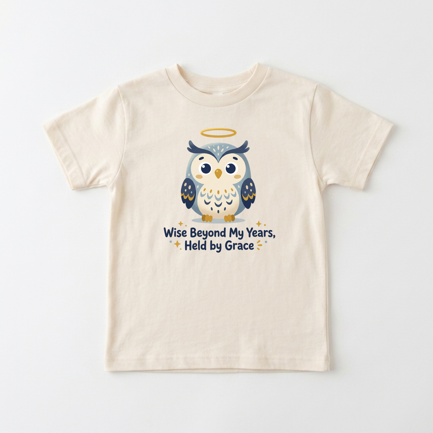 Wise Beyond My Years Owl Kids Shirt – Faith Tee