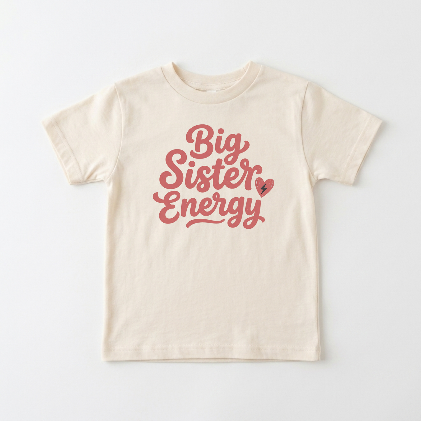Big Sister Energy Toddler Shirt