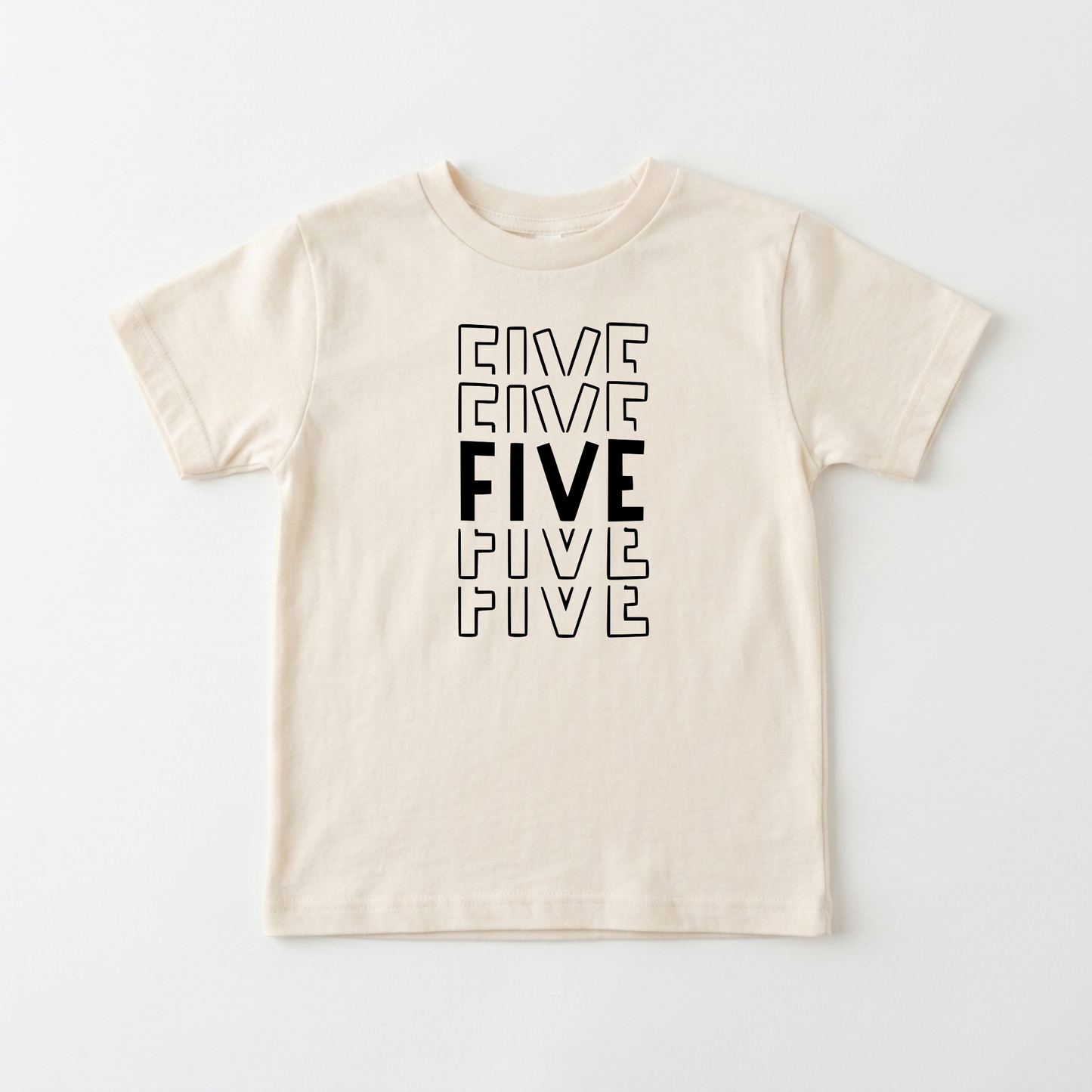 Five Birthday Kids Shirt – 5th Birthday Tee