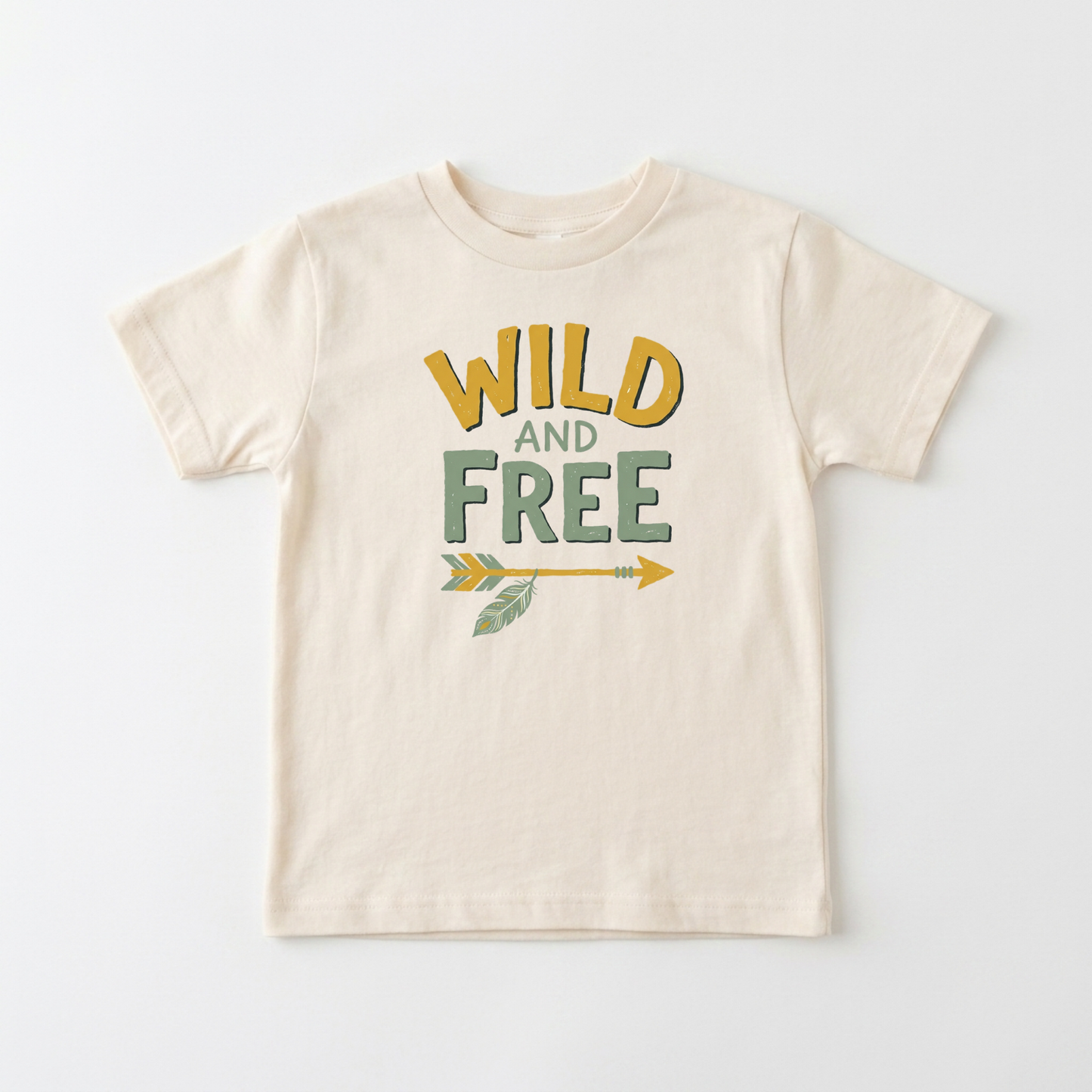Wild and Free Boho Toddler Shirt