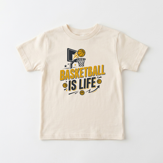 Basketball Is Life Youth Shirt