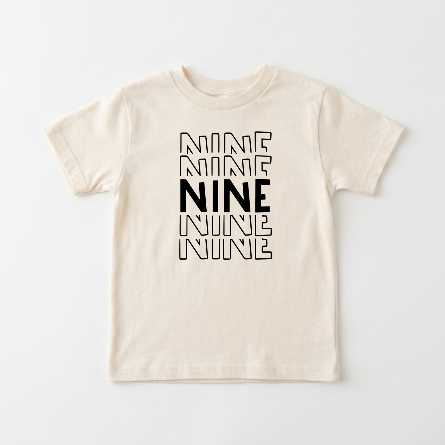 Nine Birthday Kids Shirt – 9th Birthday Tee