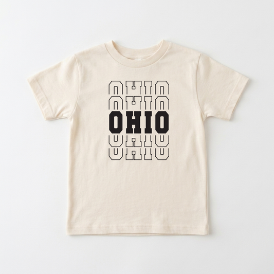 Ohio Varsity Kids Shirt – State Pride Tee