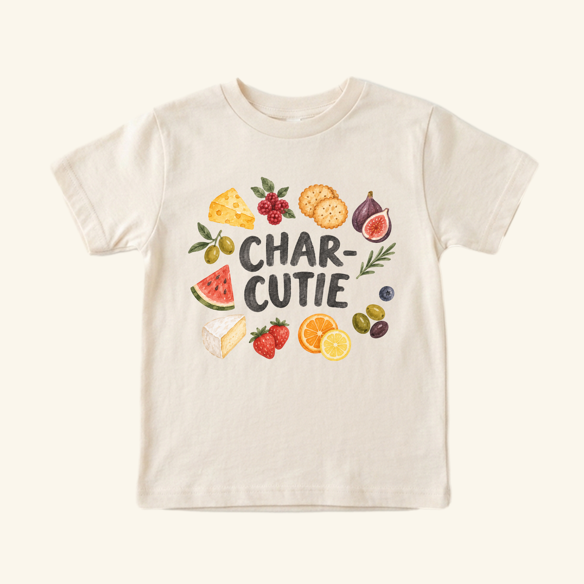Char-Cutie Toddler Shirt – Funny Charcuterie Board Tee