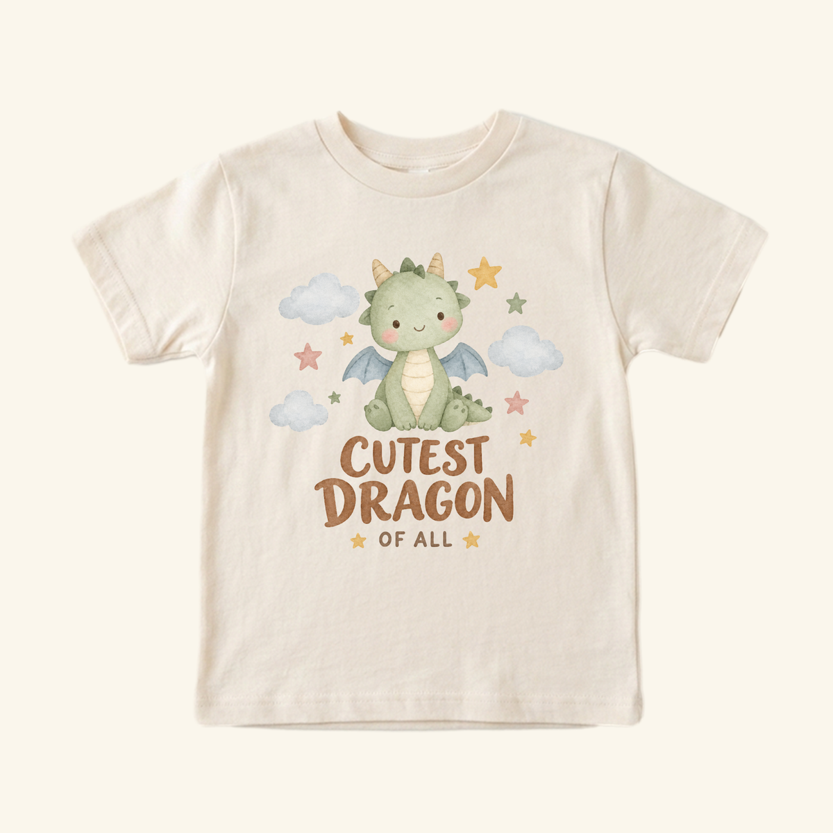 Cutest Dragon of All Toddler Shirt – Cute Baby Dragon Tee