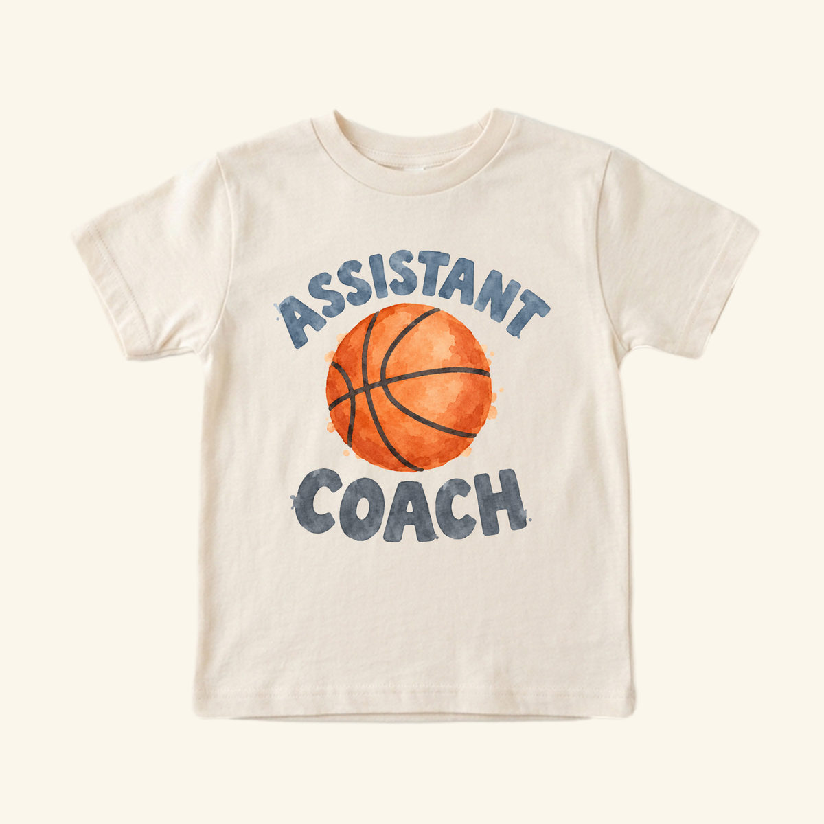 Assistant Coach Toddler Shirt – Cute Basketball Kids Tee