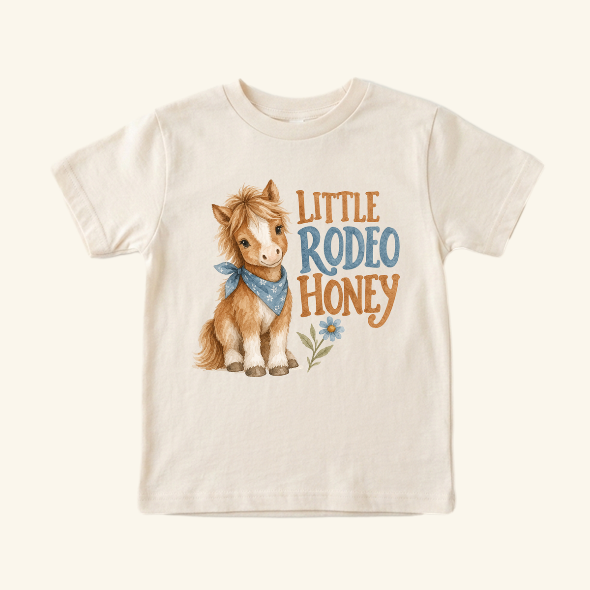 Little Rodeo Honey Toddler Shirt – Cute Western Pony Tee