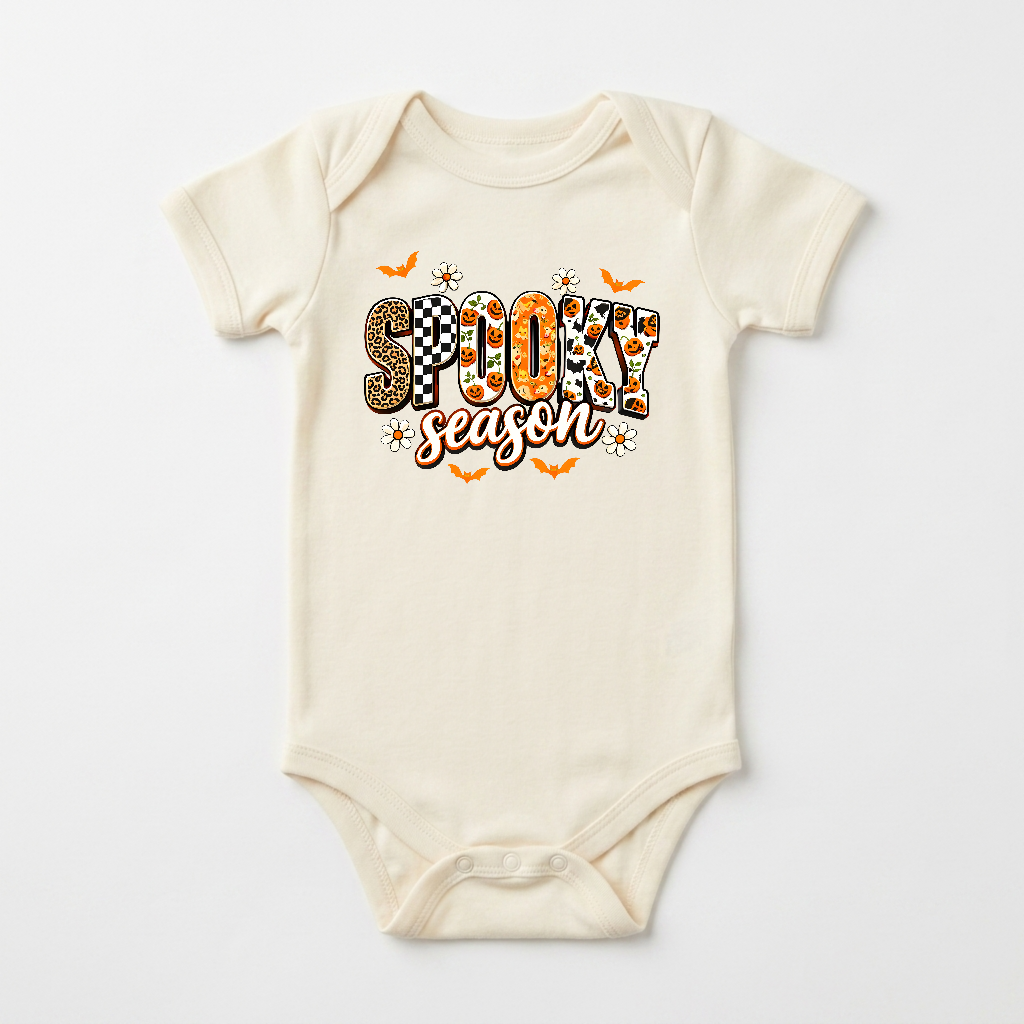 Halloween Baby Onesie – Spooky Season Short-Sleeve Bodysuit
