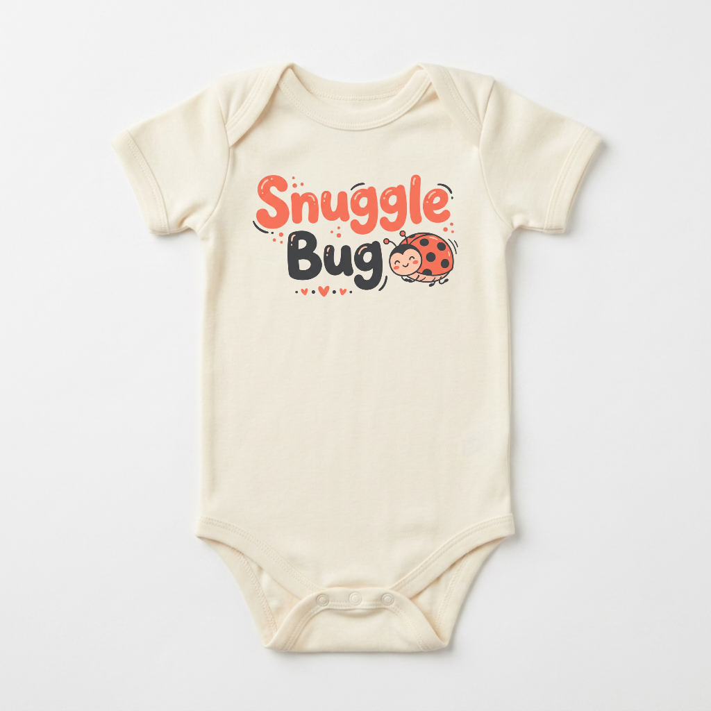 Ladybug Baby Onesie – Snuggle Bug Short-Sleeve Bodysuit