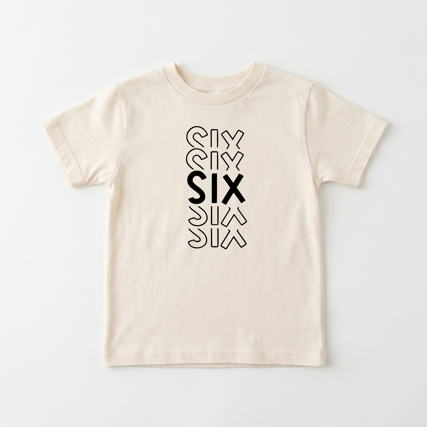 Six Birthday Kids Shirt – 6th Birthday Tee