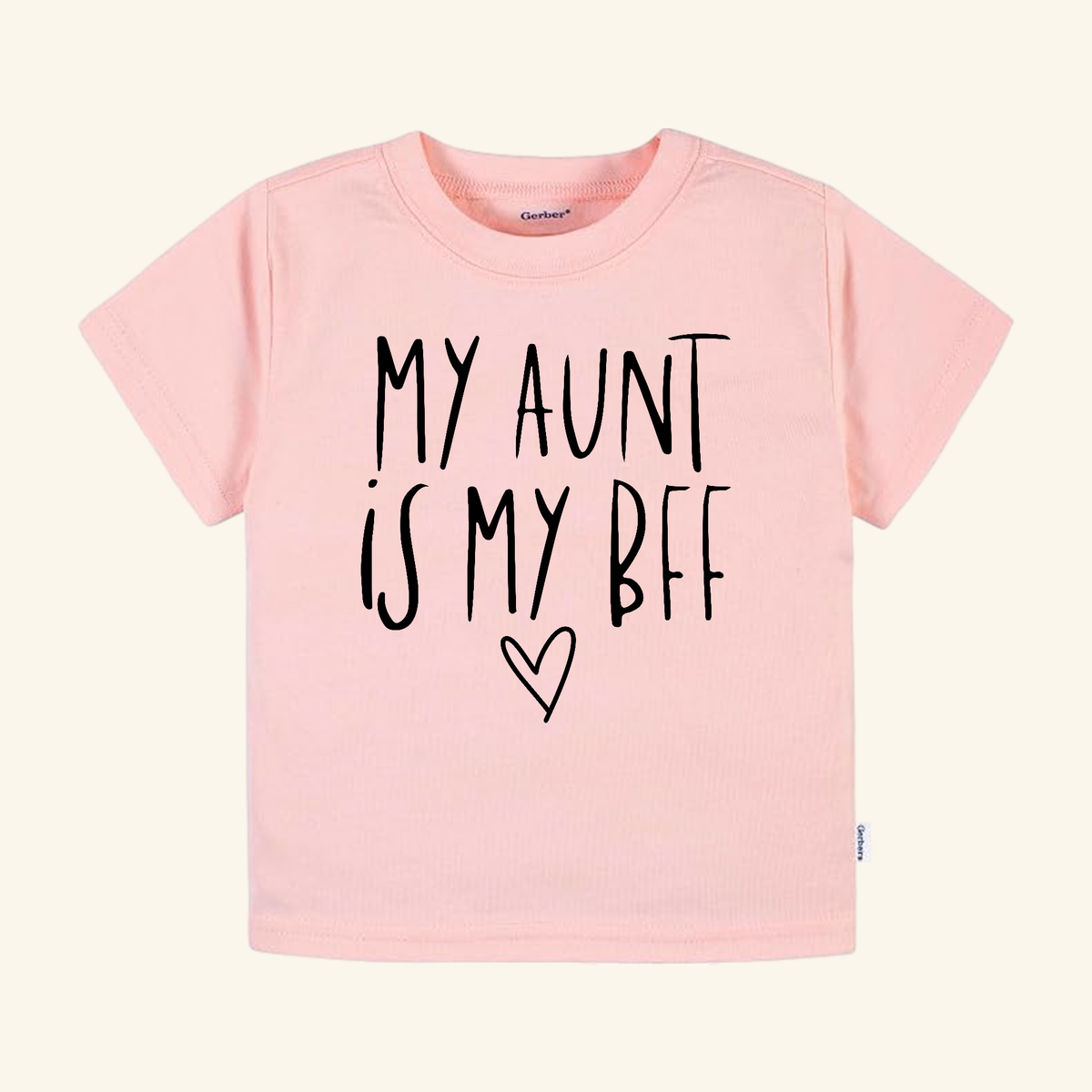 Aunt Toddler Shirt – My Aunt Is My BFF Tee