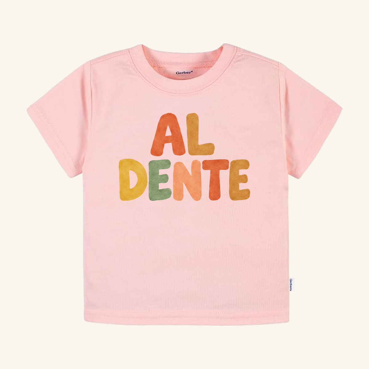 Al Dente Toddler Shirt – Funny Pasta Lover Tee