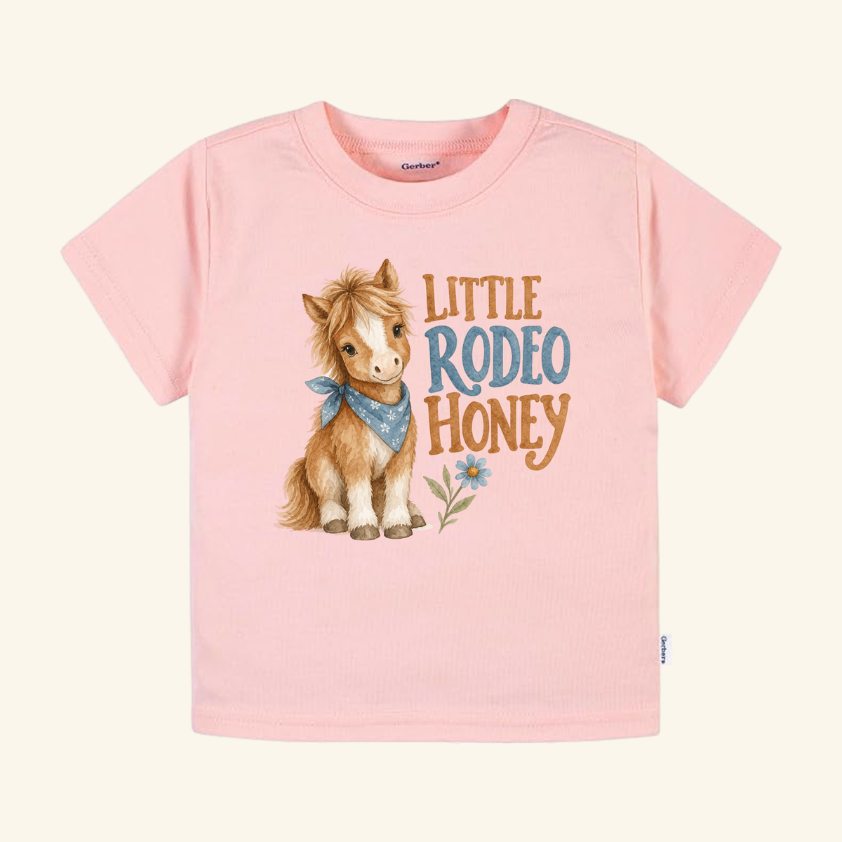 Little Rodeo Honey Toddler Shirt – Cute Western Pony Tee