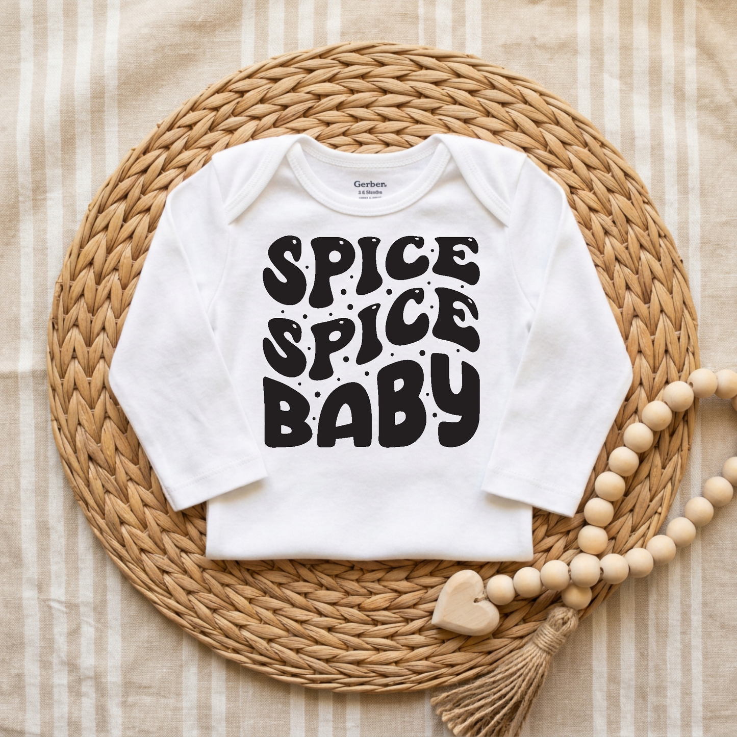 Spice Spice Baby Onesie – Funny Retro Bodysuit