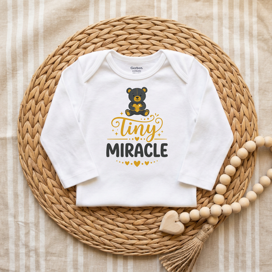 Tiny Miracle Baby Onesie